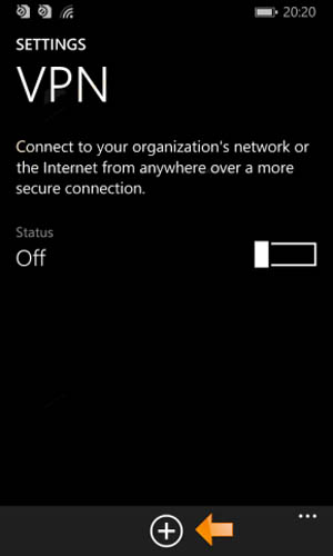 windows phone1 - راهنمای Cisco AnyConnect در Windows Phone