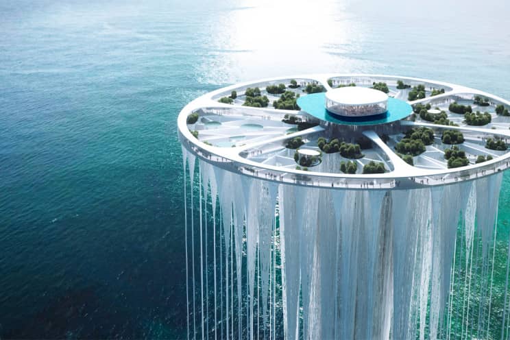 برج آسمانی معلق  - برج آسمانی معلق در شنژن چین ساخته می‌شود