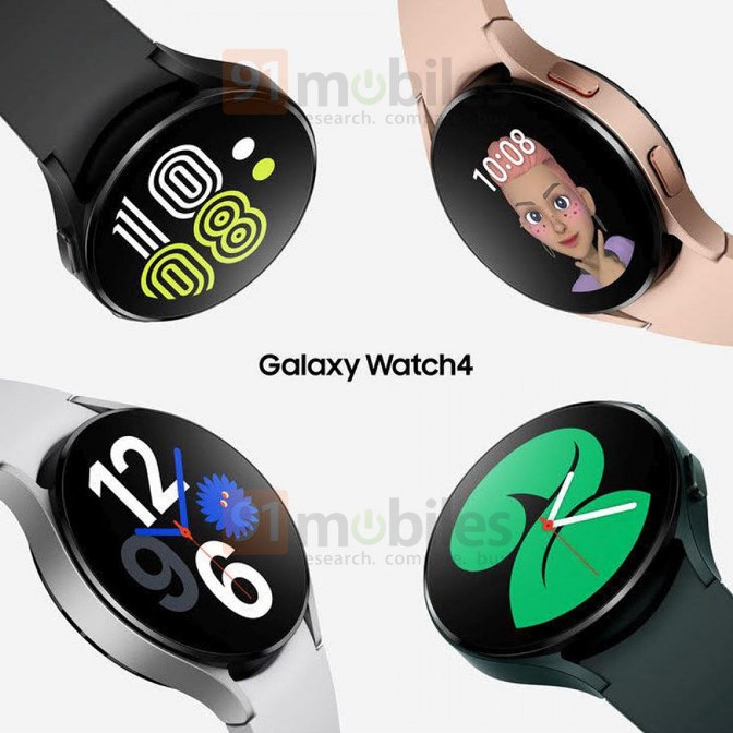 Galaxy Watch4 002 - رندرهای رسمی ساعت گلکسی واچ ۴ سامسونگ منتشر شد