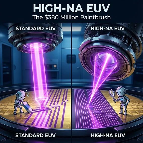 high na euv semiconductor wafer inspection - سامسونگ و TSMC به سراغ نسل جدید فناوری ساخت تراشه‌ها با High-NA EUV می‌روند